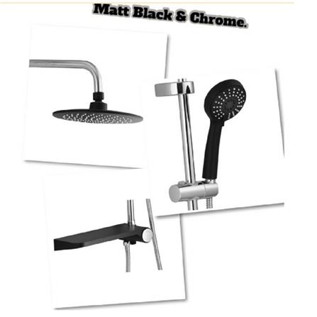 FILTON RAIN SHOWER SPF-818-3 STAINLESS STEEL CHROME H120XW30XD46 CM