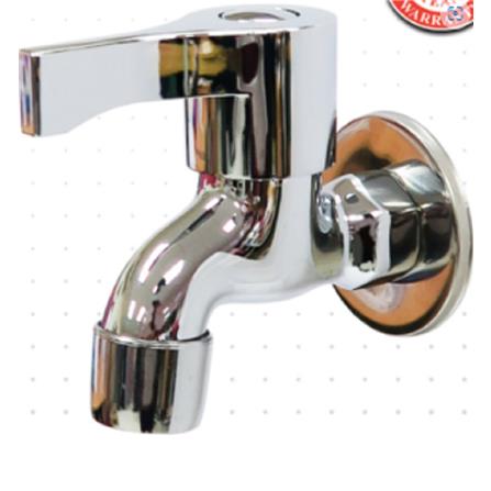 TRUFLO WALL TAP 1 WAY FBT-L0101B-1TPCRM H8.50XW10.50XD3 CM