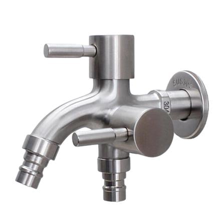 TRUFLO WALL TAP 2 WAYS BT-L02W1S-1TPCRM SS304 H11XW14XD6 CM