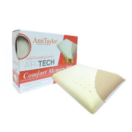 HEALTHY PILLOW  ANN TAYLOR COOL CIRCULATING COMFORT AT COMFORT MEMORY WHITE