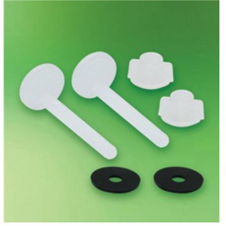 WATERTEC TOILET SEAT HINGE SET ROUND FMS-TH0010-1 (H6XW3XD3 CM)