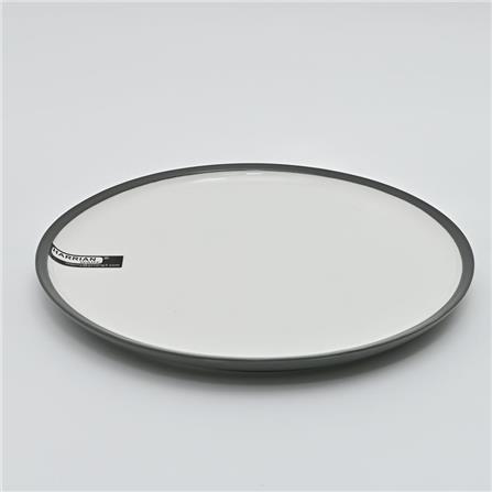 FLAT PLATE PORCELAIN 10" (GREY) G105812