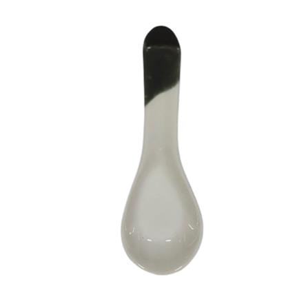 SOUP SPOON PORCELAIN GREY G584