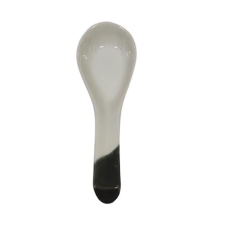 SOUP SPOON PORCELAIN GREY G584