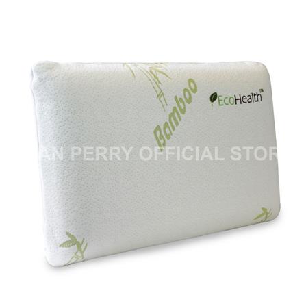 JEAN PERRY HEALTHY PILLOW BAMBOO CHARCOAL CLASSIC MEMORY 60X40 WHITE