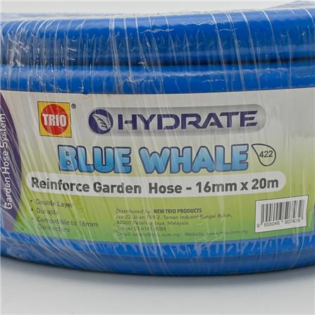 BLUE WHATE REINFORCE HOSE 422 TRIO 16MMX20M
