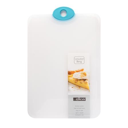DKWPLASTIC CUTTING BOARD M RING BLUE