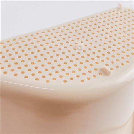 CORNER SINK STRAINER BASKET KECH IVORY