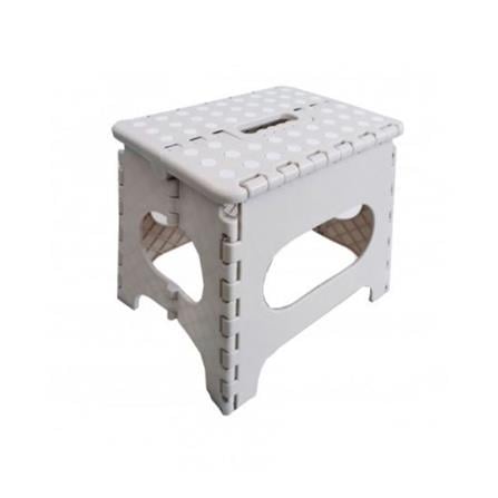 TOP ACE BATHROOM FOLDABLE STOOL SS270 POLKA DOT
