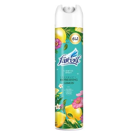 FARCENT SCENTED SPRAY 320ML REFRESHING LEMON