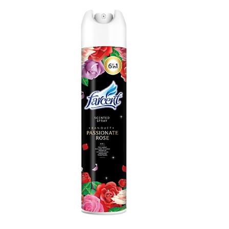 FARCENT SCENTED SPRAY 320ML PASSIONATE ROSE