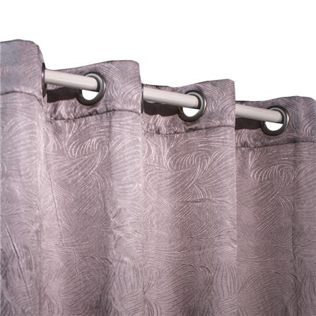 HLS CURTAIN EYELET HARMONY 130X250CM BROWN