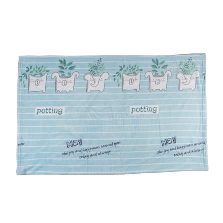 BLANKET HOME LIVING POTTING 50X60" BLUE