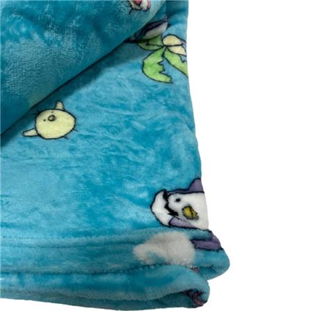 BLANKET HOME LIVING PENGUIN 50X60" BLUE