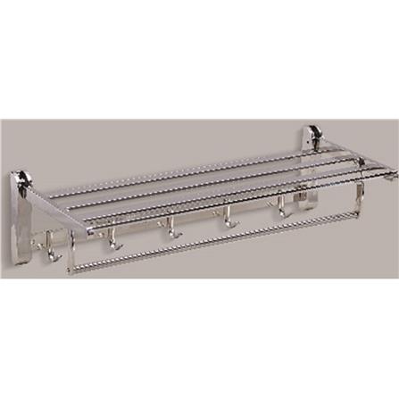 LIVINOX FOLDABLE TOWEL RACK LBA-HP08A-STAINLESS STEEL CHROME