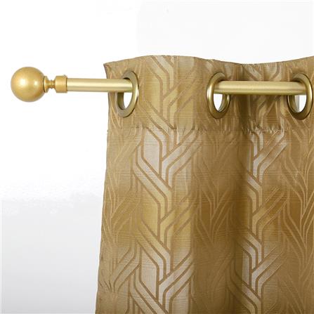 HLS DIY CURTAIN ROD STEEL WD 1M GOLD
