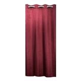 HLS CURTAIN EYELET LIANA UV 130X250CM RED
