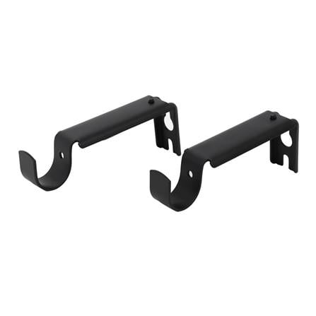 BRACKET HOME LIVING STYLE STEEL 19MM BLACK