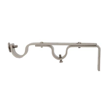 DOUBLE LAYER BRACKET HOME LIVING STYLE WD 19MM SILVER