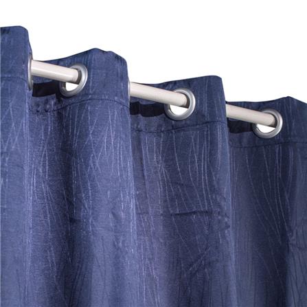 HLS CURTAIN EYELET LIANA UV 130X280CM NAVY