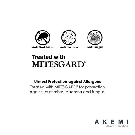 AKEMI SLEEP ESSENTIAL ORGANIC COTTONFIL PILLOW 44X70X4CM