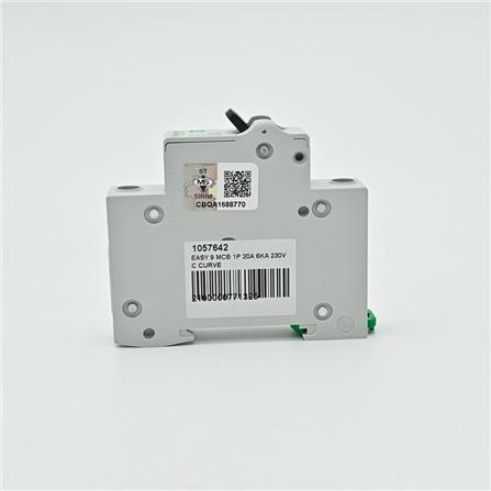 SCHNEIDER MCB 1POLE 6KA C CURVE 20A EZ9F56120