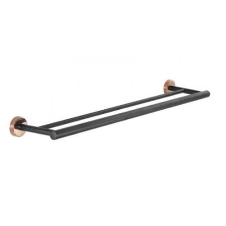 SORENTO 2 TIER TOWEL BAR 75CM SRT450-RG SS (E)