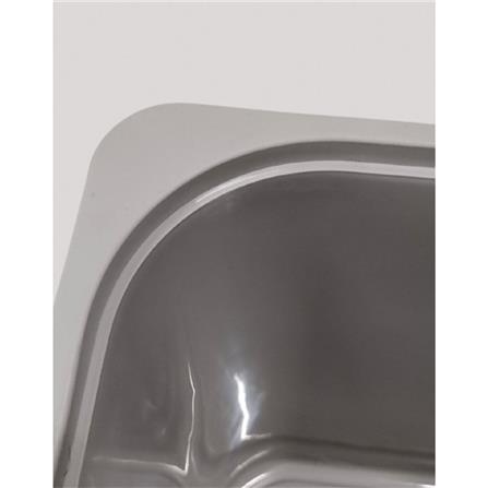 STORAGE BOX WITH LID STACKO 2011C 43X33X34CM GRAY