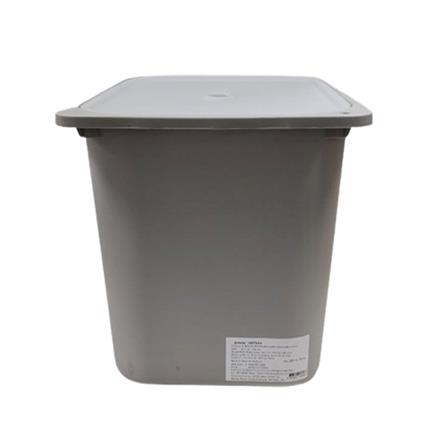 STORAGE BOX WITH LID STACKO 2011C 43X33X34CM GRAY