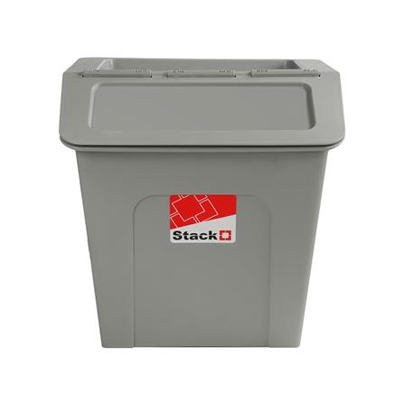 STORAGE BOX STACKO PARROT NEST 27L GRAY