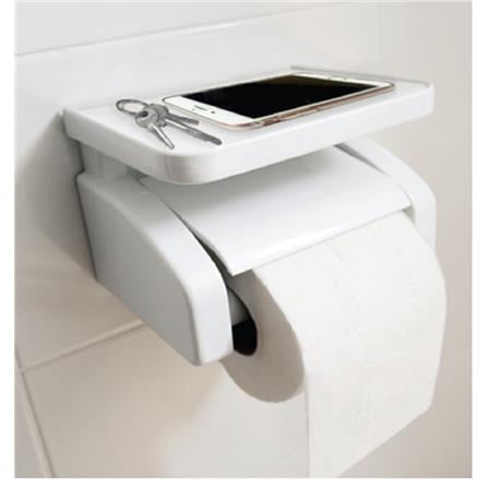 WSP TISSUE HOLDER BA-2067 WHITE (H16.90XW12.60XD12.40 CM)