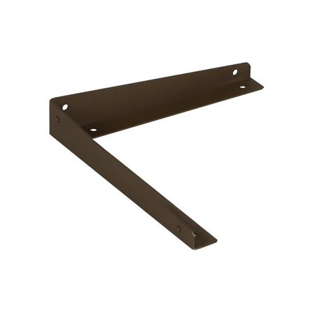 BRACKET STACKO FLAT 18X3CM BROWN