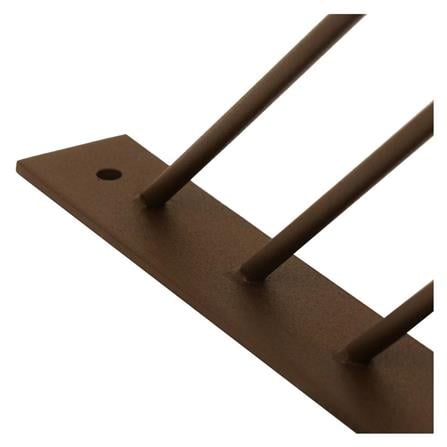 BRACKET STACKO TRIPLE LINE 18X18CM BROWN