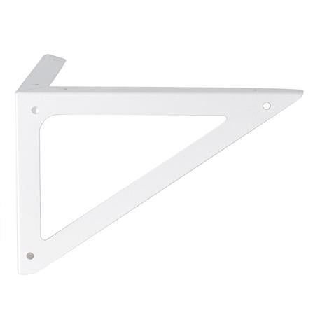 BRACKET STACKO TRIANGLE 19X12.5CM WHITE
