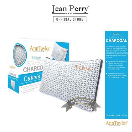 HEALTHY PILLOW  ANN TAYLOR  35X60X14CM AT MEMORY PILLOW BLACK/ WHITE