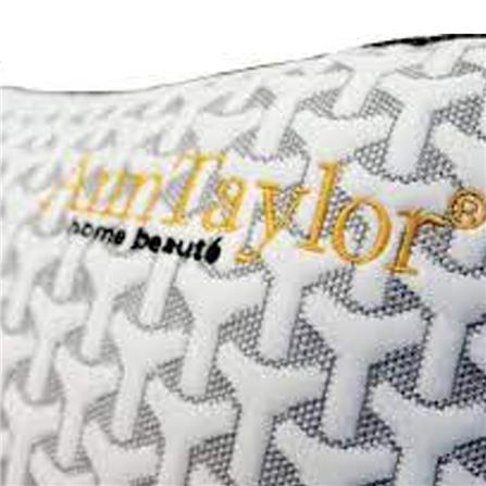 HEALTHY PILLOW  ANN TAYLOR  35X60X14CM AT MEMORY PILLOW BLACK/ WHITE