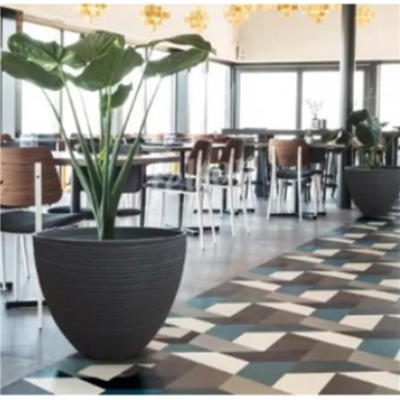 FELTON ROUND POT FBL 2450 GRY (D33*H25)