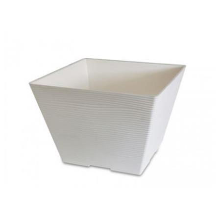 FELTON SQUARE POT FBL 2492 WHT (D30*H26)