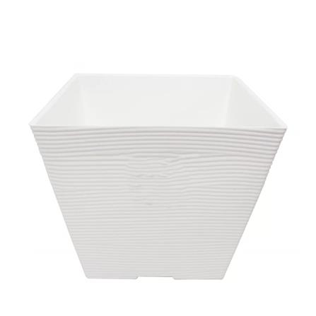 FELTON SQUARE POT FBL 2492 WHT (D30*H26)