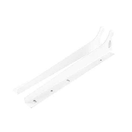 SINGLE BRACKET STACKO FLEXI 30cm WHITE (L,R)