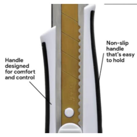 3M SCOTCH TITANIUM UTILITY KNIFE LARGE