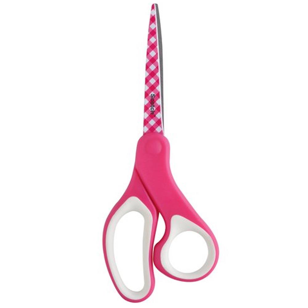 8INCH 3M SCOTCH DESIGNER SCISSORS PINK