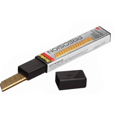 SCOTCH TITANIUM LARGE REFILL BLADES 3M 5CT 18MM