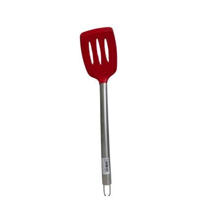 NYLON SLOTTED TURNER WITH STAINLESS STEEL HANDLE H705