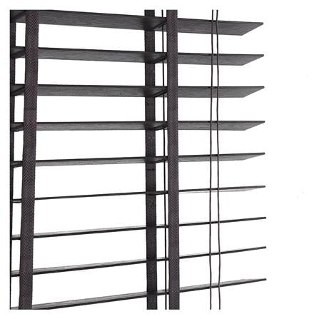 HOME LIVING STYLE VENETIAN BLIND FAUXWOOD 70X130CM DARK BROWN