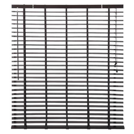 HOME LIVING STYLE VENETIAN BLIND FAUXWOOD 120X130CM DARK BROWN