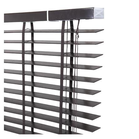 HOME LIVING STYLE VENETIAN BLIND FAUXWOOD 120X130CM DARK BROWN