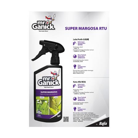 BABA MR GANICK SUPER MARGOSA RTU REFILL 500ML