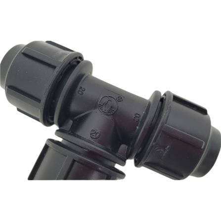 ATKC POLY FITTINGS EQUAL TEE 20MM x 20MM