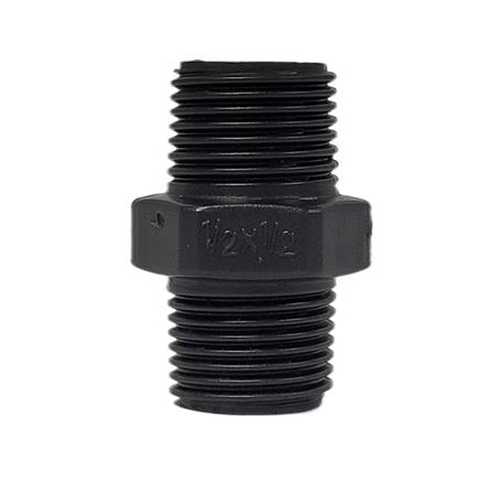 ATKC POLY FITTING EQUAL NIPPLE 1/2"